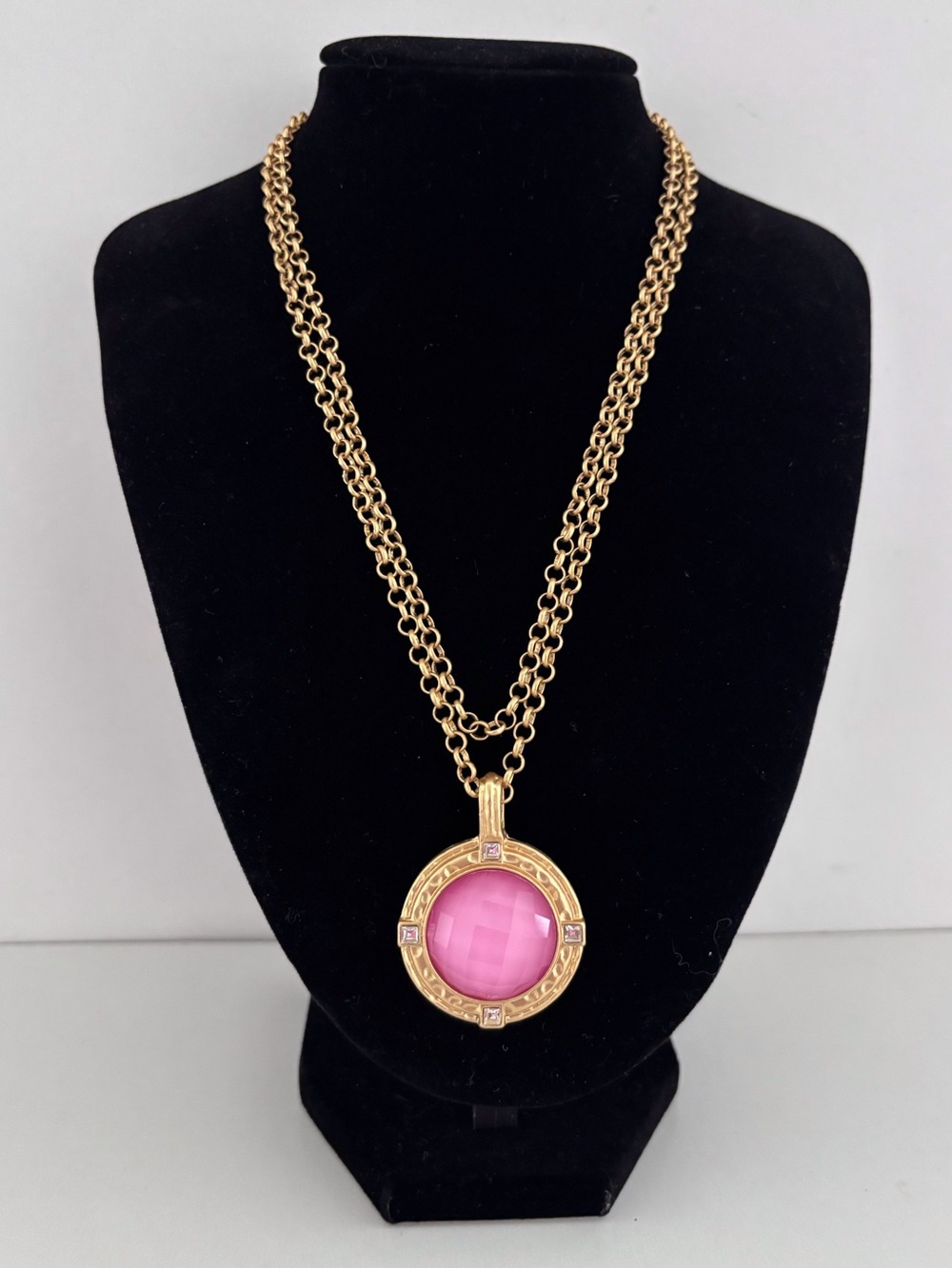 NWOT Julie Vos Gemstone Statement Necklace